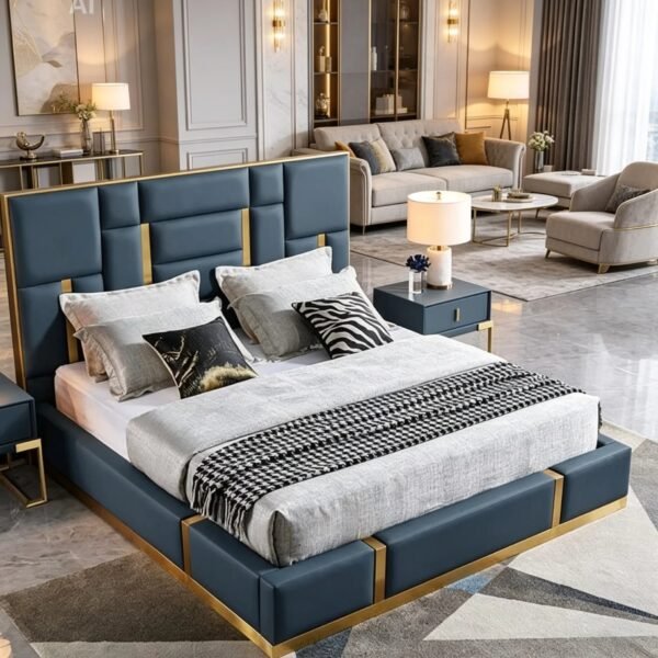 King Size Wooden Bed | Contemporary Bedroom Furniture